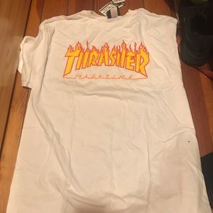 NWT WHITE THRASHER SHIRT